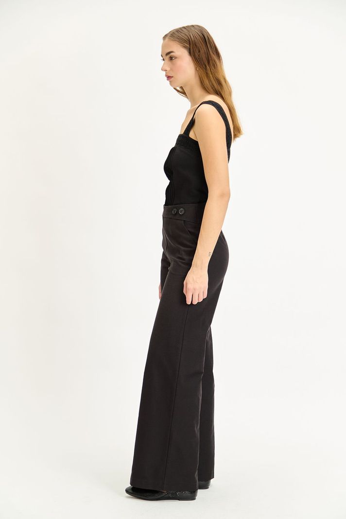 Pantalon Liso Negro iO 11020224058102-3
