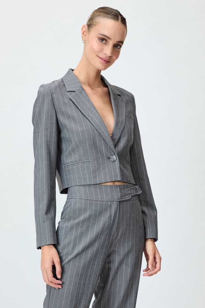 Blazer Fantasia Gris iO 16120125053163-0