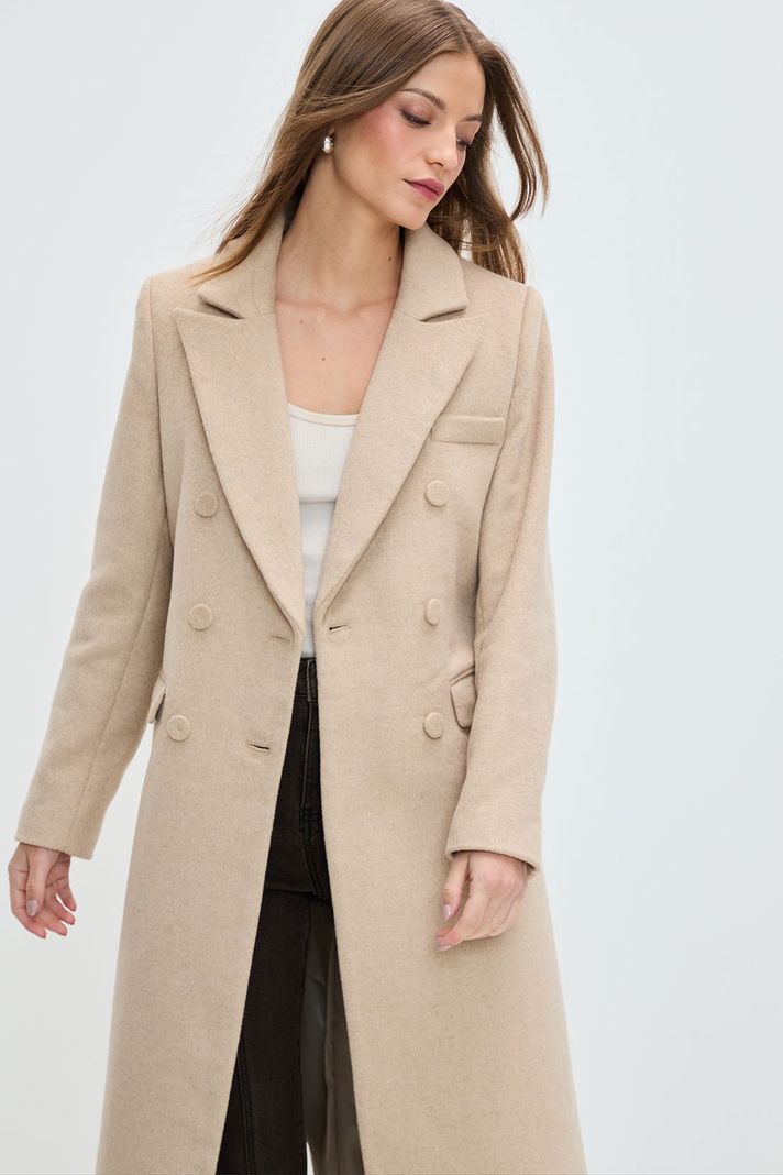 Chaqueton Liso Beige 17220125005106-0