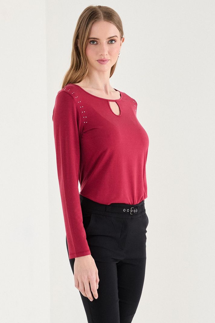 Polera Lisa Burdeos 14204125004112-1