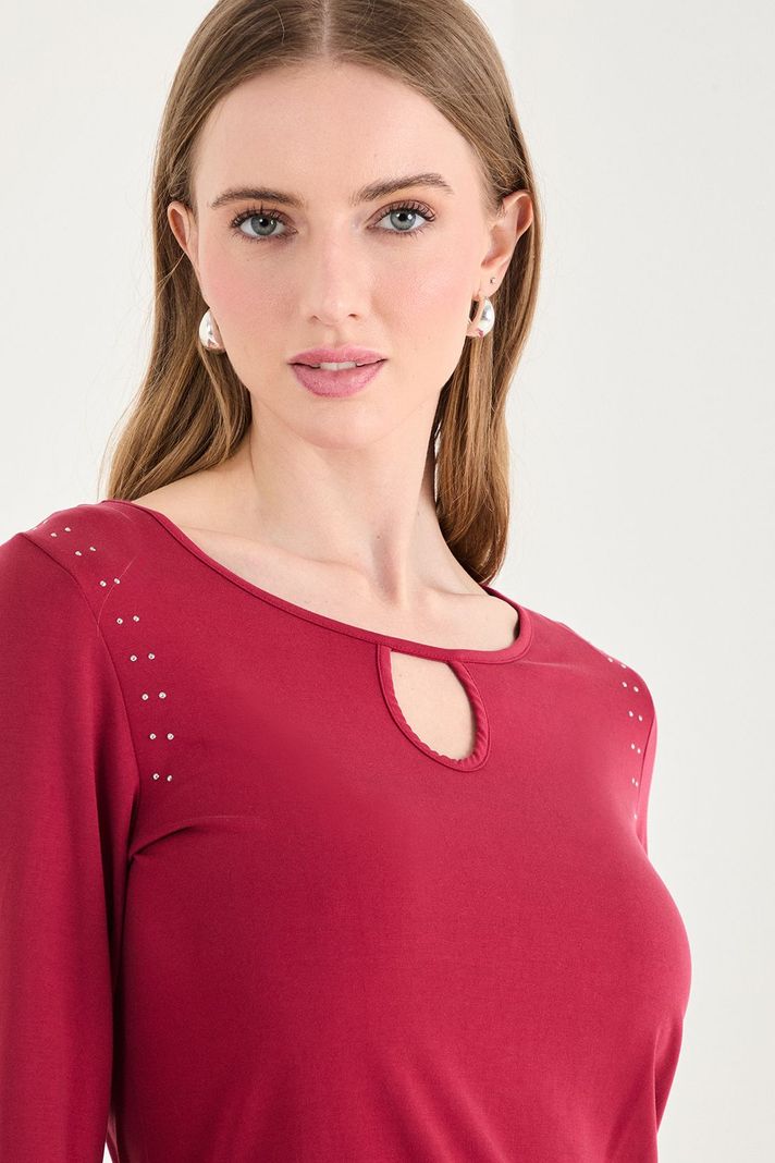 Polera Lisa Burdeos 14204125004112-2