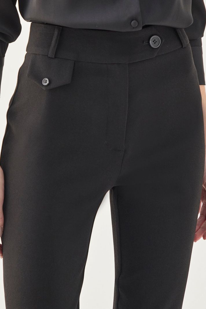 Pantalon Liso Negro 11004125002102-2