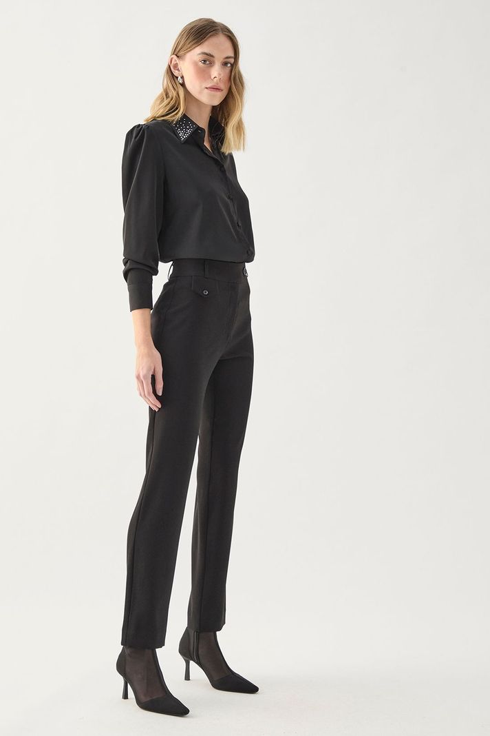 Pantalon Liso Negro 11004125002102-3