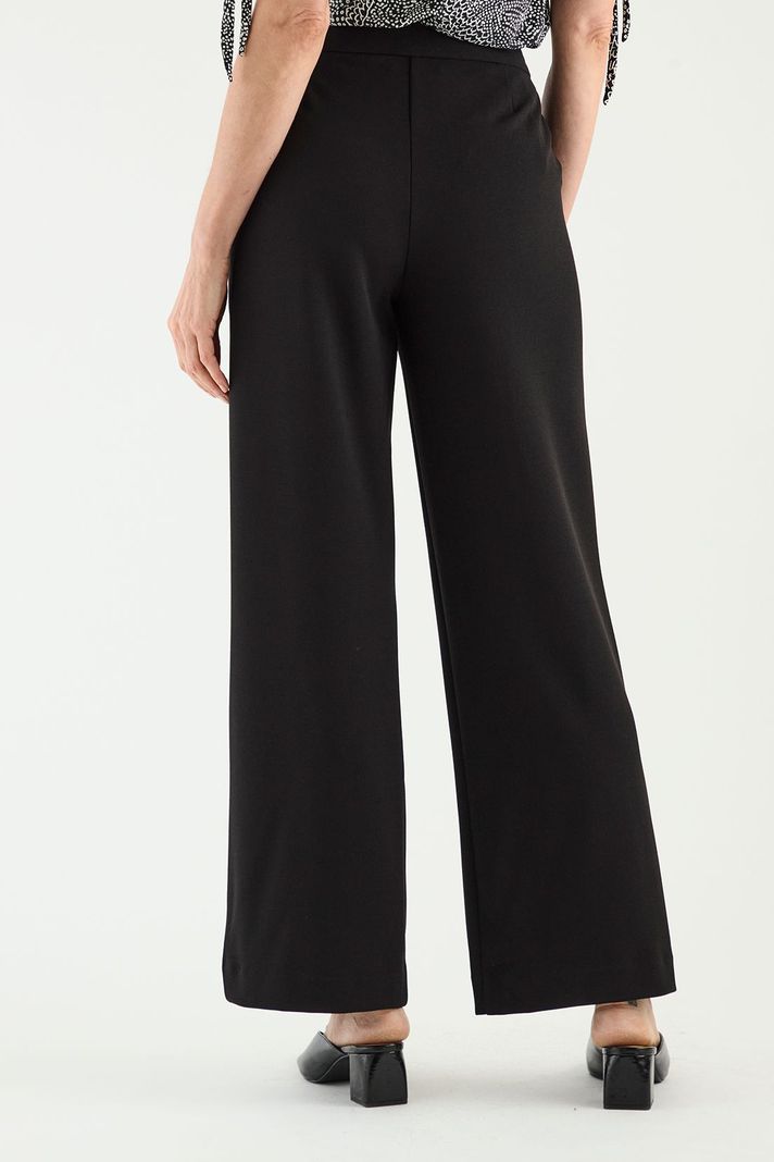 Pantalon Wide Con Corte Negro Ma Griffe 11002125100102-4