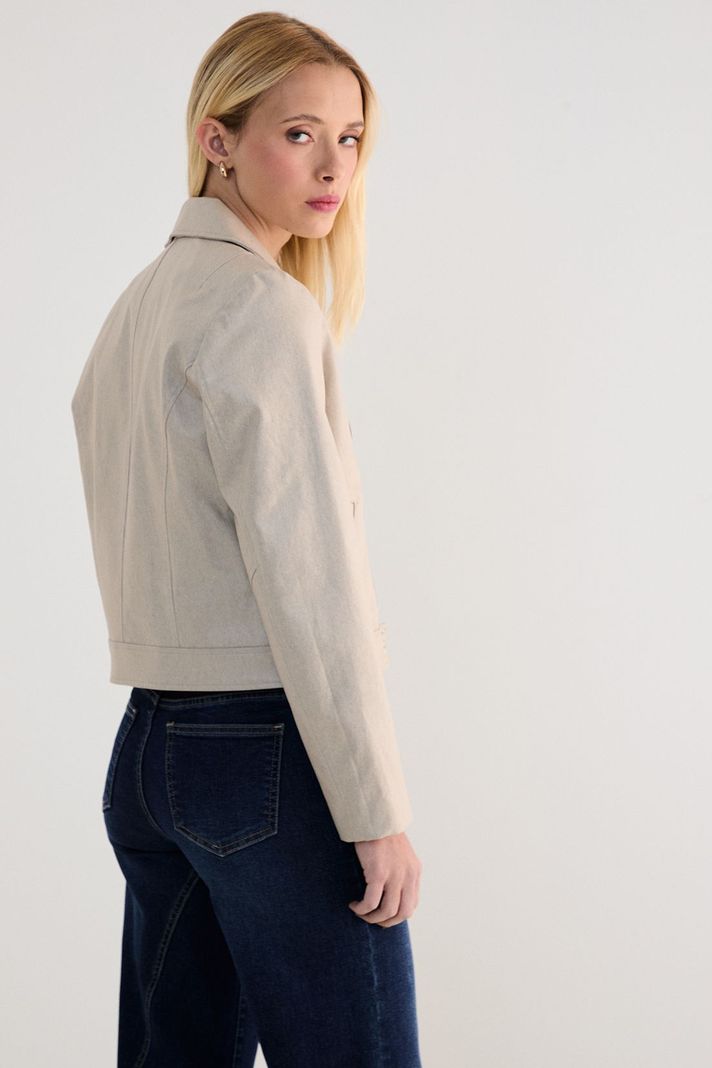 Chaqueta Biker Lisa Avellana 17507125055126-3
