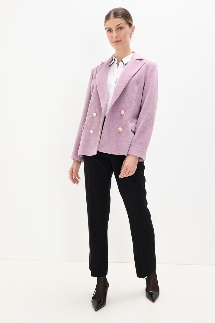 Blazer De Muflon Morado 16002125054121-0