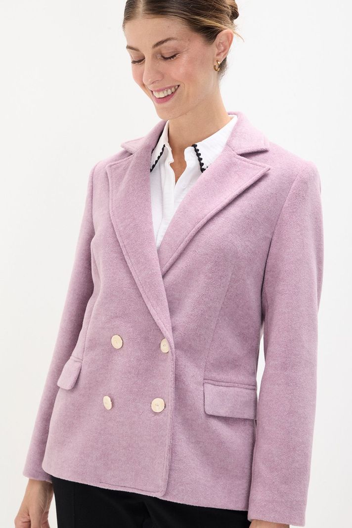 Blazer De Muflon Morado 16002125054121-1