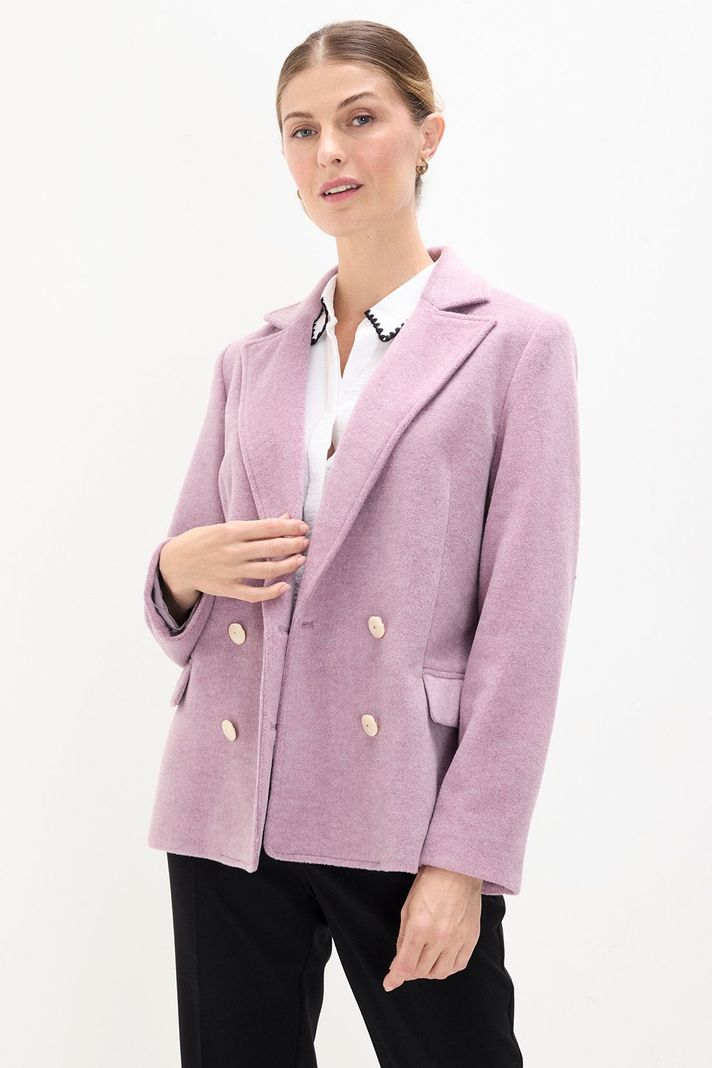 Blazer De Muflon Morado 16002125054121-4