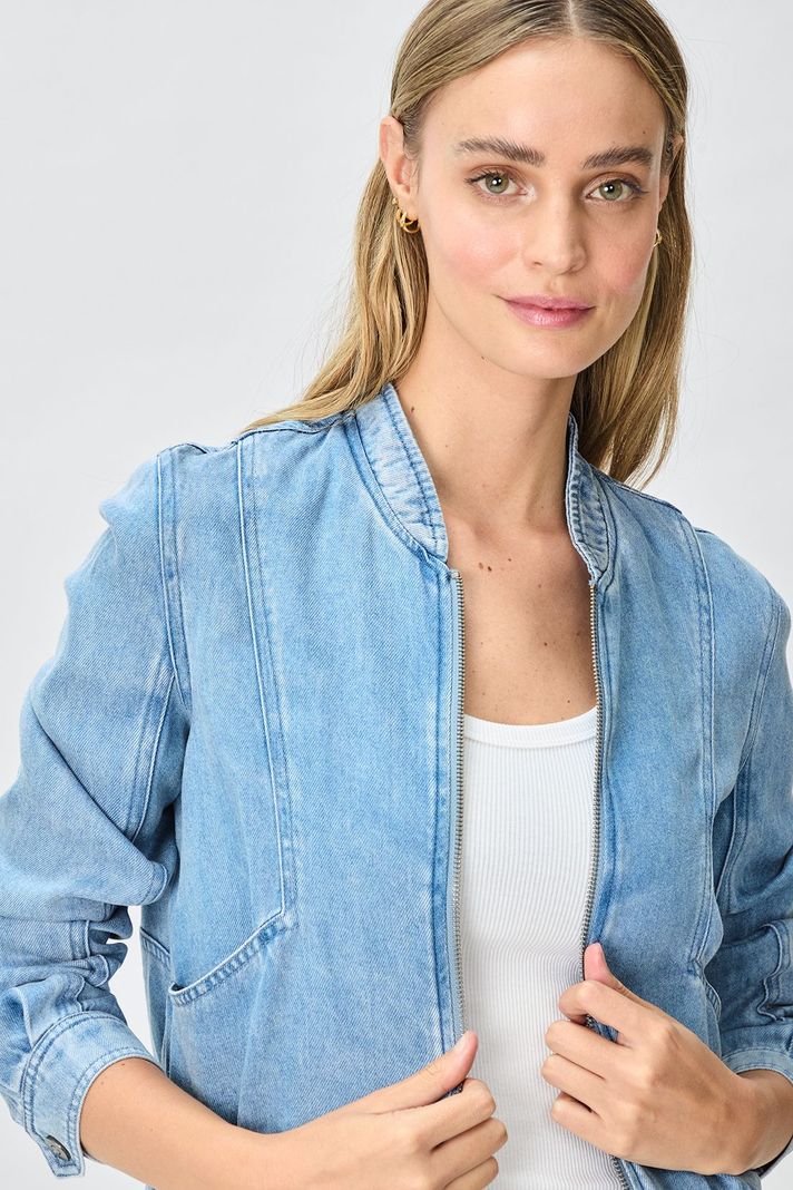 Chaqueta Mezclilla Celeste iO 17820125002110-2