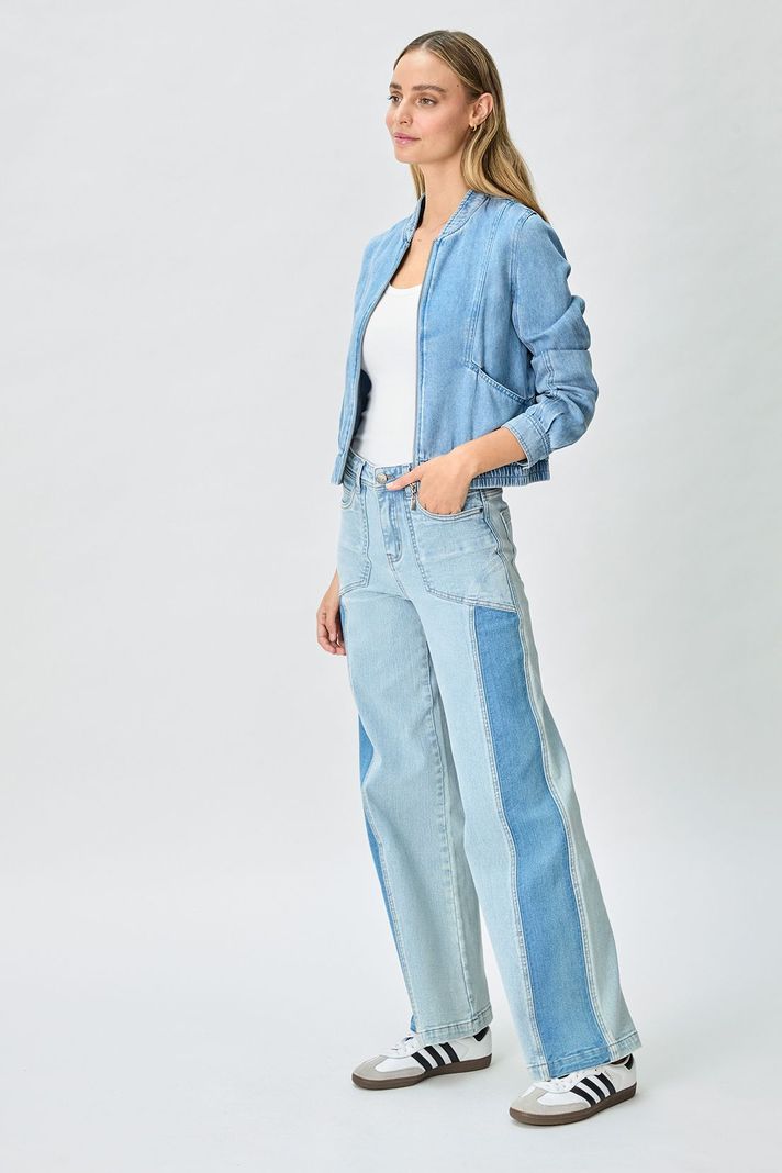Chaqueta Mezclilla Celeste iO 17820125002110-3