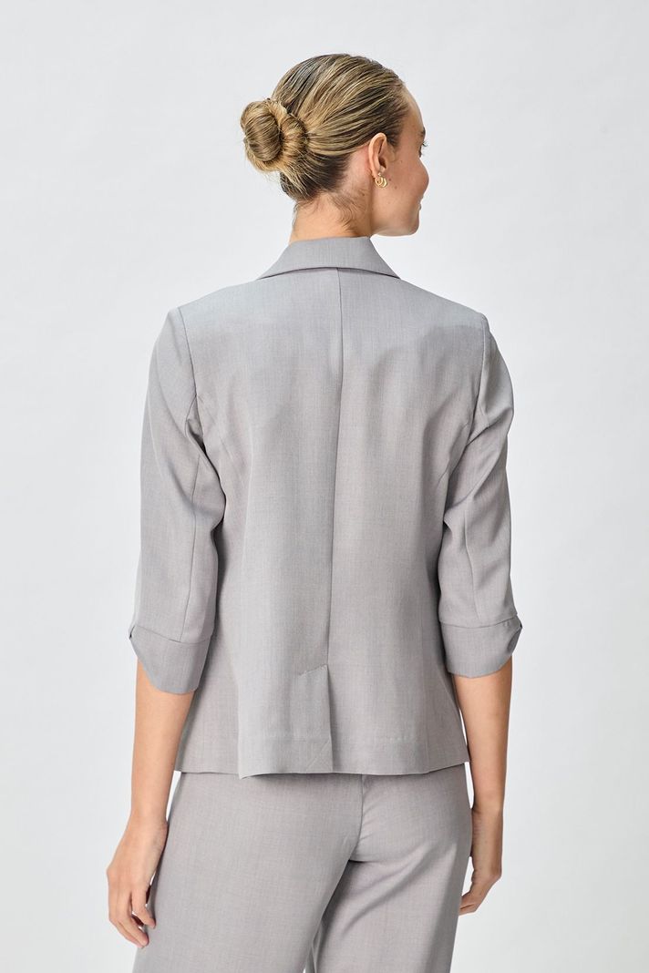 Blazer Liso Gris 16004125001113-4