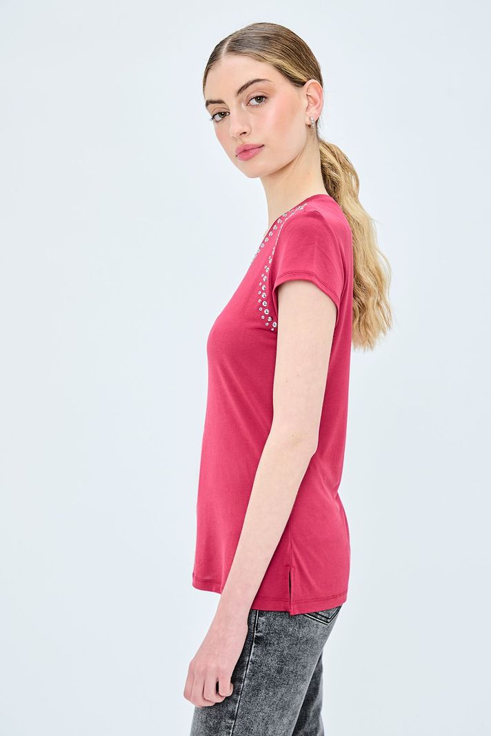 Polera Lisa Rojo iO 14204224003103-2