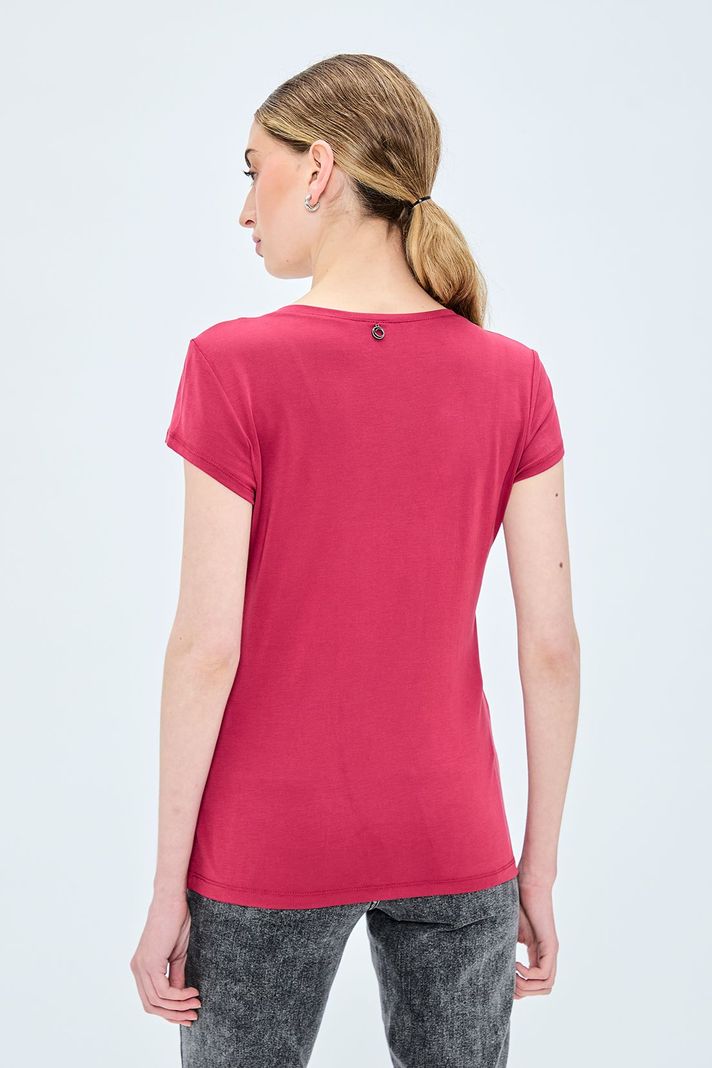 Polera Lisa Rojo iO 14204224003103-3