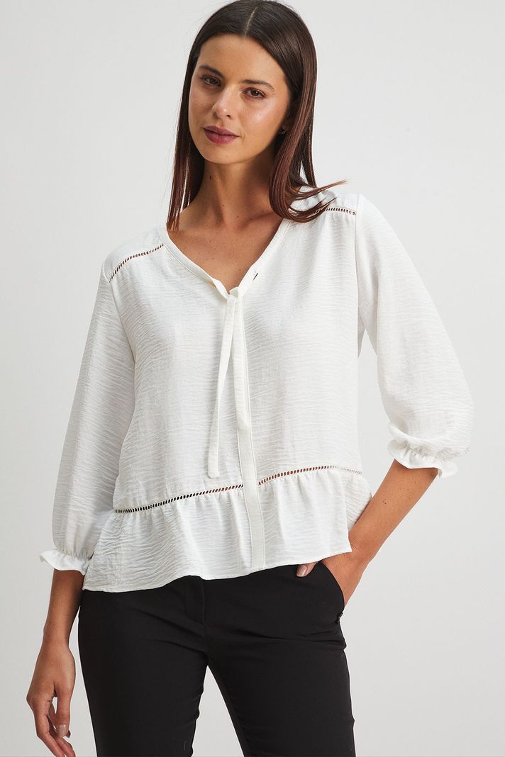 Blusa Lisa Blanco Ash 14007224051105-0