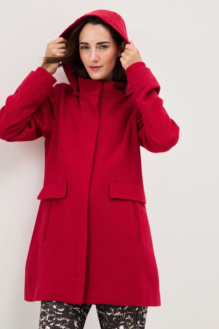Chaqueton Liso Rojo 17220125055103-0