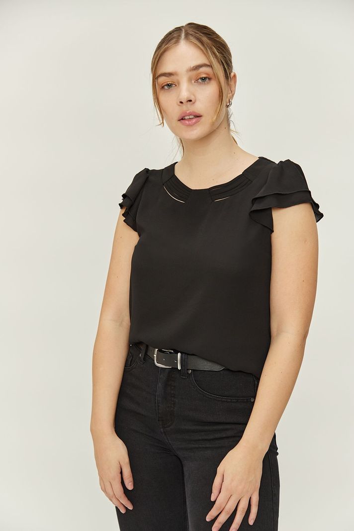 Blusa Lisa Negro iO 14020224005102-2