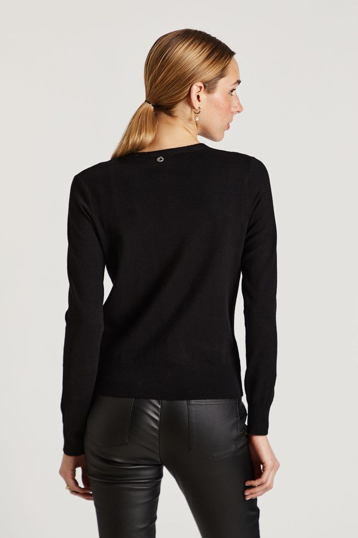Chaleco Liso Negro iO 18020224053102-3