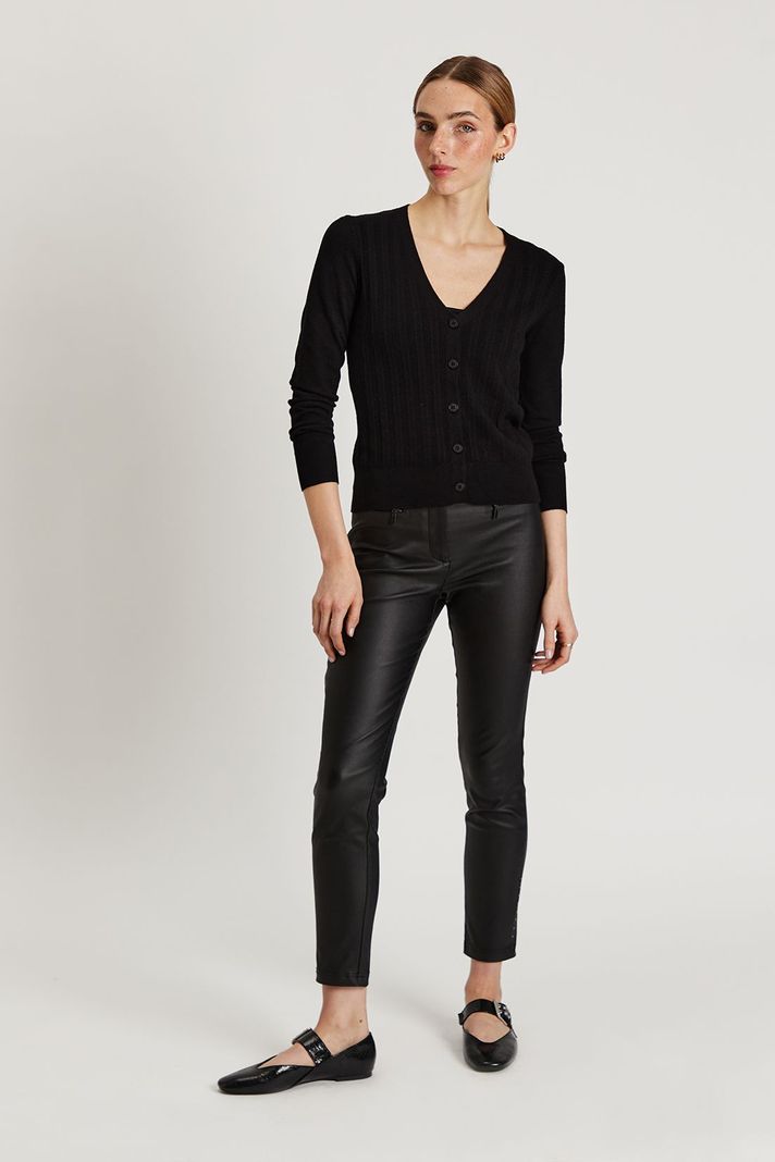 Chaleco Liso Negro iO 18020224053102-4