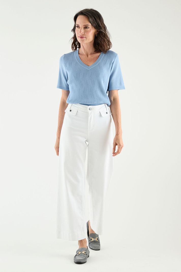 Jeans Wide Crudo Ma Griffe 11302125002105-0