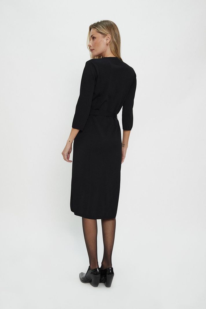 Vestido Liso Negro Ma Griffe 13002224001102-4