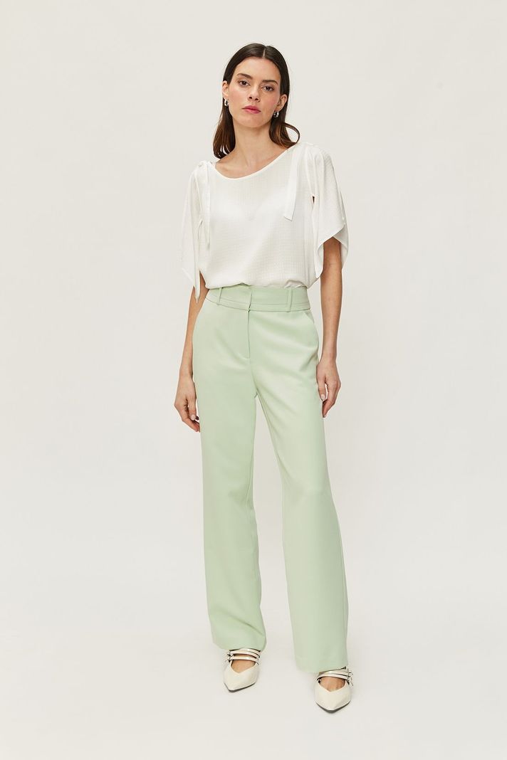 Pantalon Liso Sastrero Verde Ash 11007224002217-0