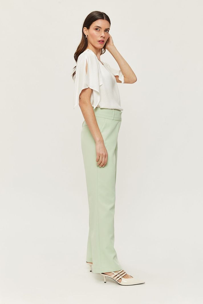 Pantalon Liso Sastrero Verde Ash 11007224002217-3