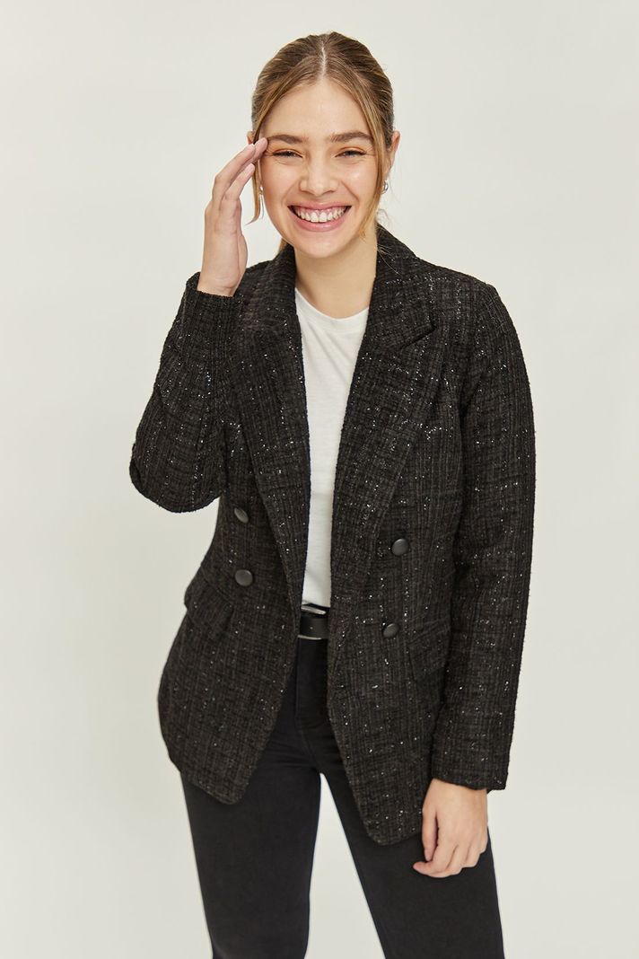 Blazer Fantasia Negro iO 16120124006102-2