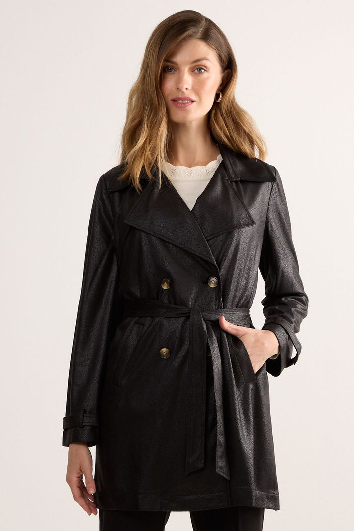 Trench Liso Negro 17404125002102-0