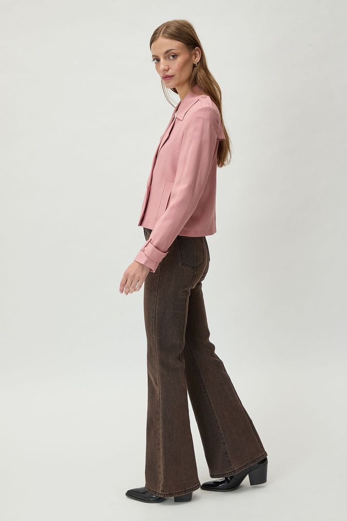 Trench Liso Rosa 17404125001123-3