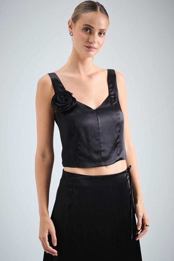 Blusa Lisa Negro iO 14020224076102-0