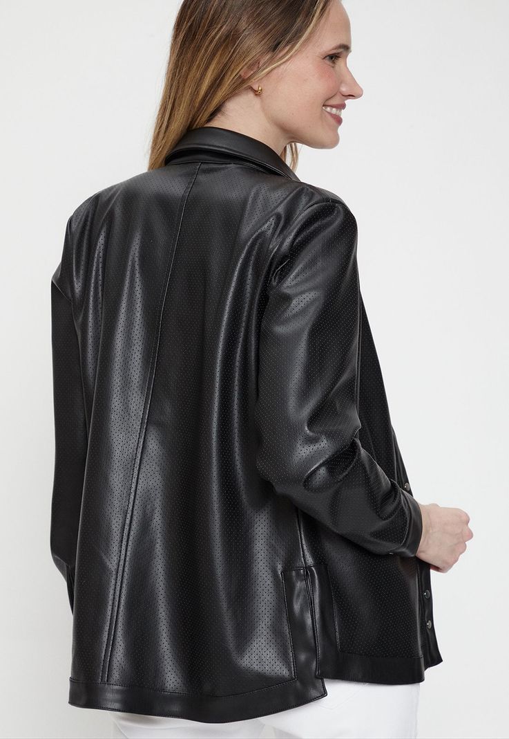 Casaca Lisa Negro Ma Griffe 17502224056102-4