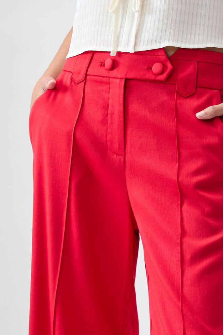Pantalon Liso Rojo iO 11020125002103-2