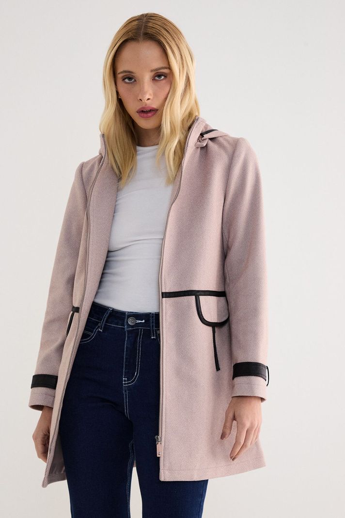 Chaqueton Liso Beige 17204125004106-0
