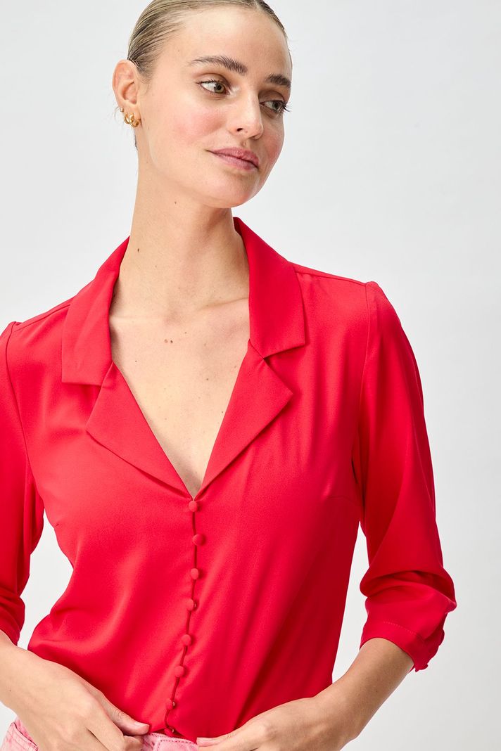 Blusa Lisa Rojo iO 14020125058103-1