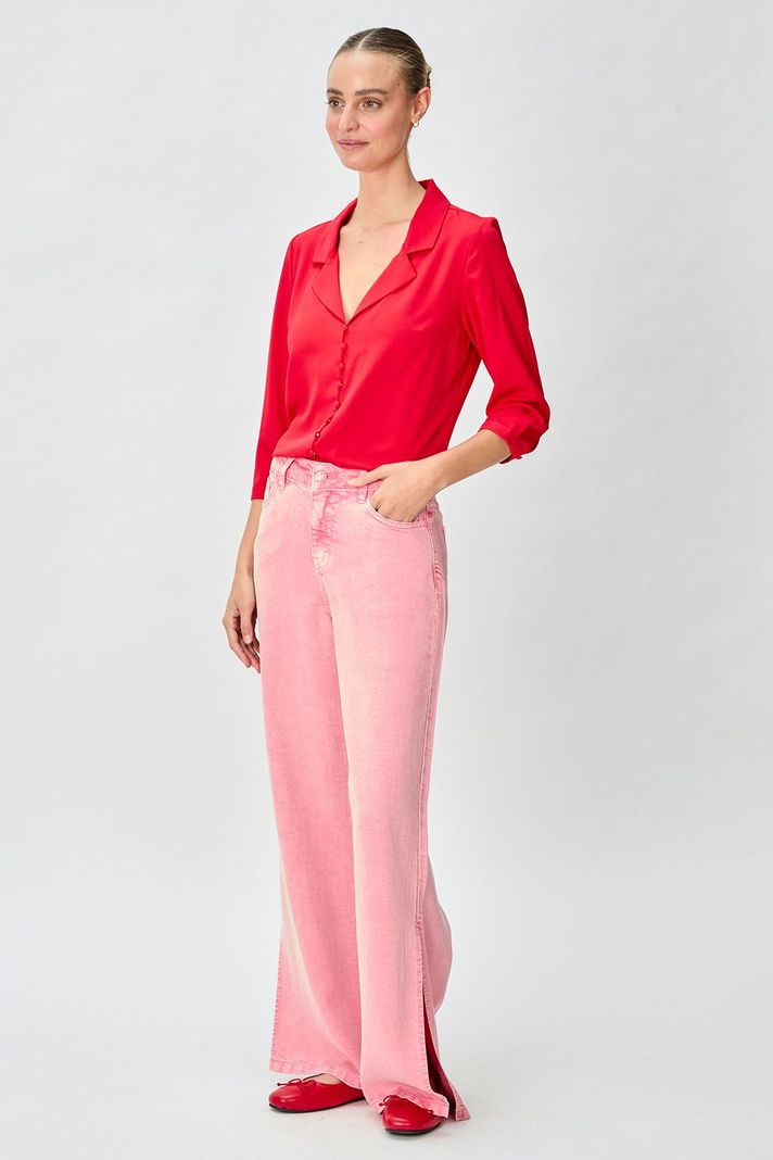 Blusa Lisa Rojo iO 14020125058103-2