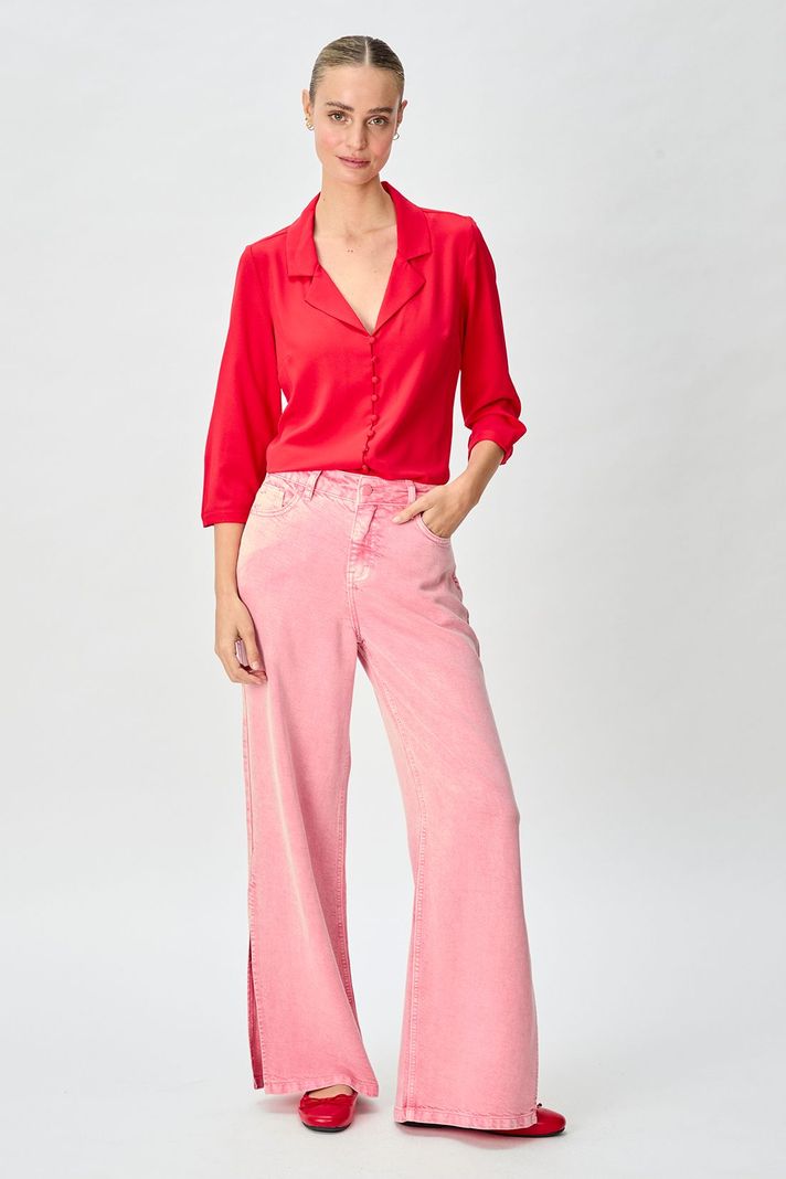 Blusa Lisa Rojo iO 14020125058103-4
