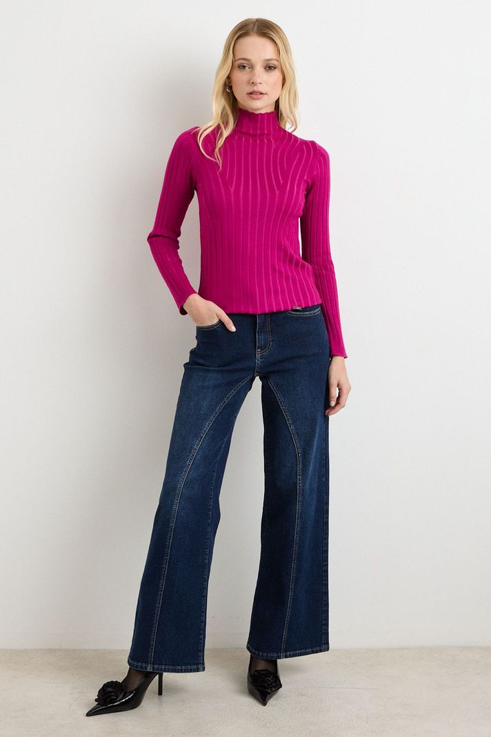 Sweater Liso Morado 18107125004121-3