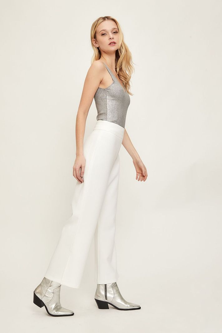 Pantalon Liso Blanco iO 11020224010105-3