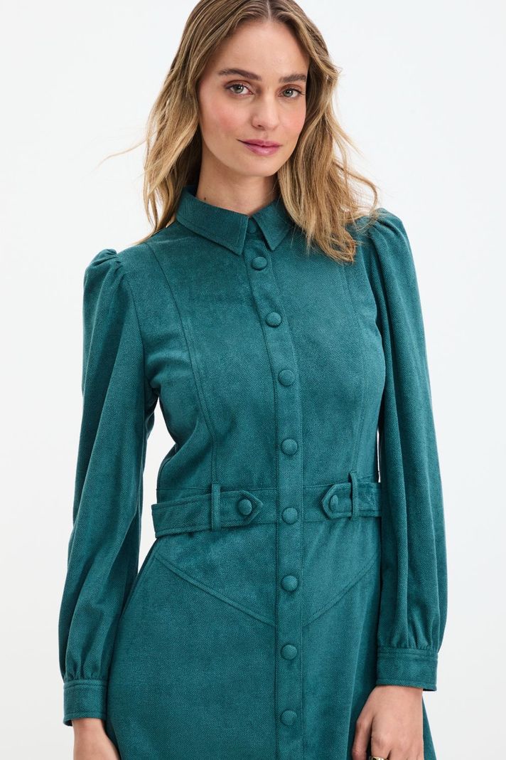 Vestido Liso Verde 13020125004107-1