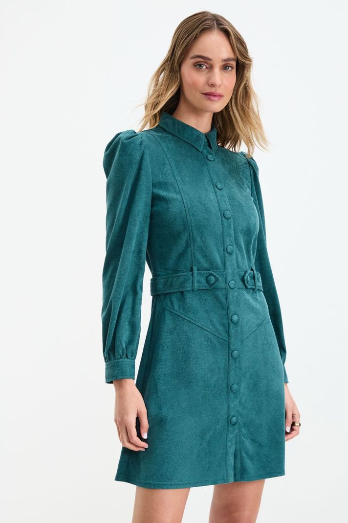Vestido Liso Verde 13020125004107-2