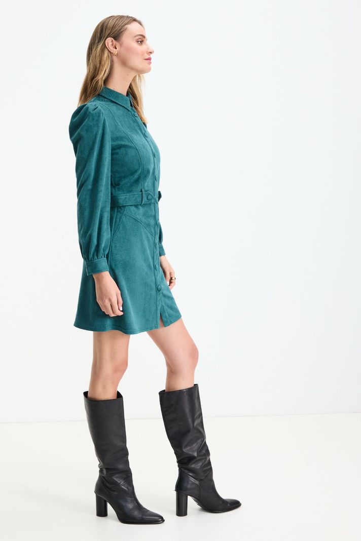 Vestido Liso Verde 13020125004107-3