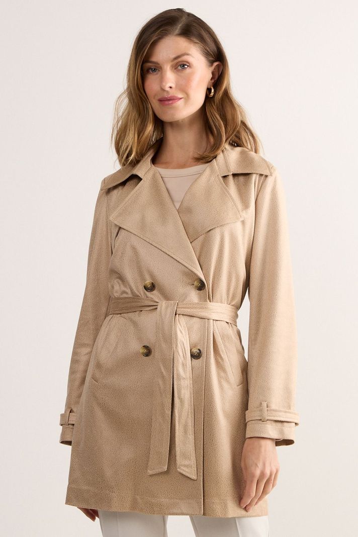 Trench Liso Beige 17404125002106-0