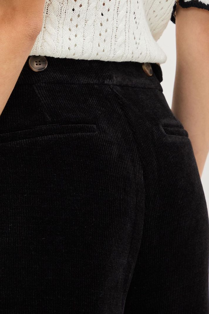 Pantalon Liso Negro 11020125014102-3