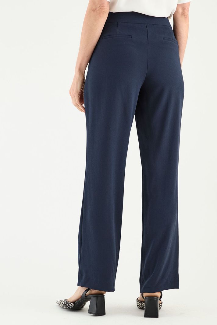 Pantalon Con Corte En Pierna Azul Ma Griffe 11002125051104-4