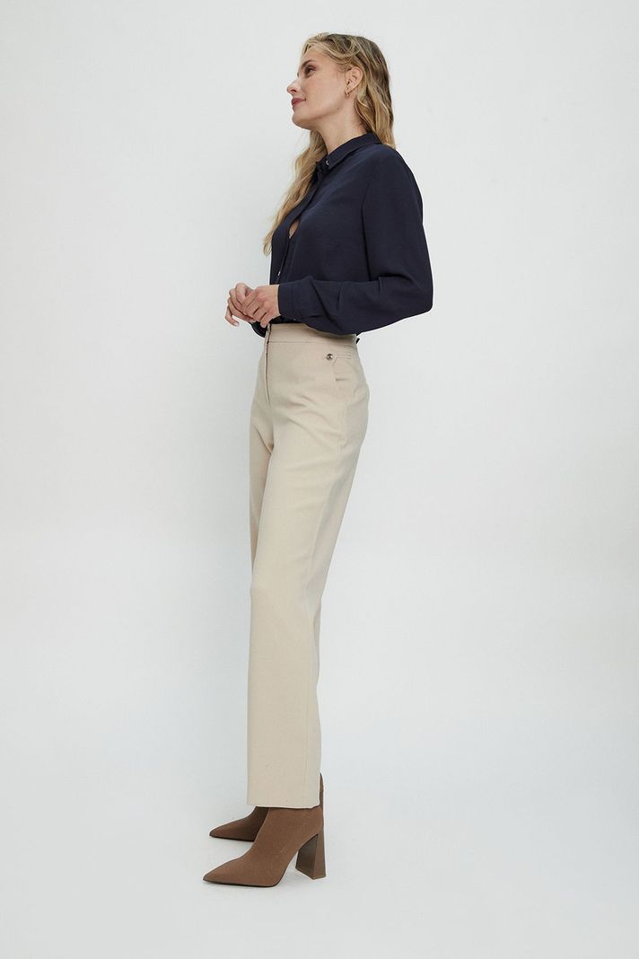 Pantalon Liso Beige Ma Griffe 11002224051106-3