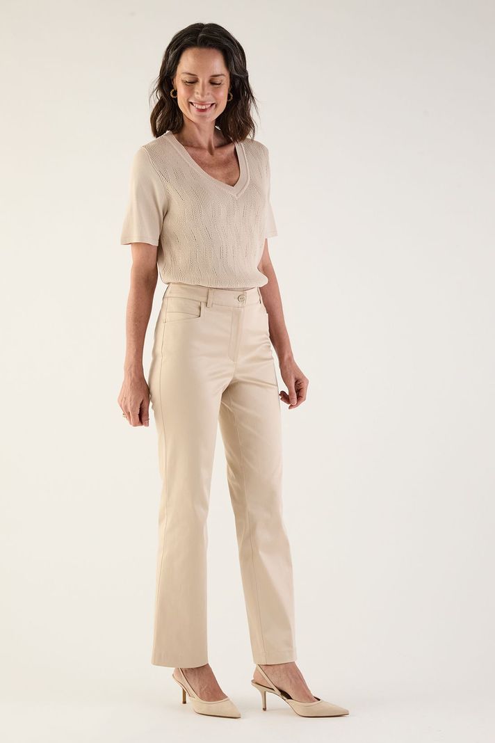 Pantalon Liso Beige 11002125004106-0