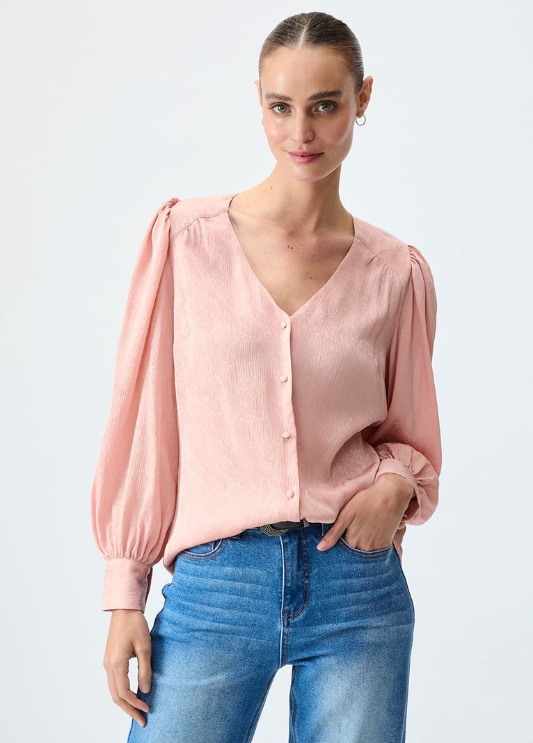 Blusa Lisa Rosado iO 14020125055123-0