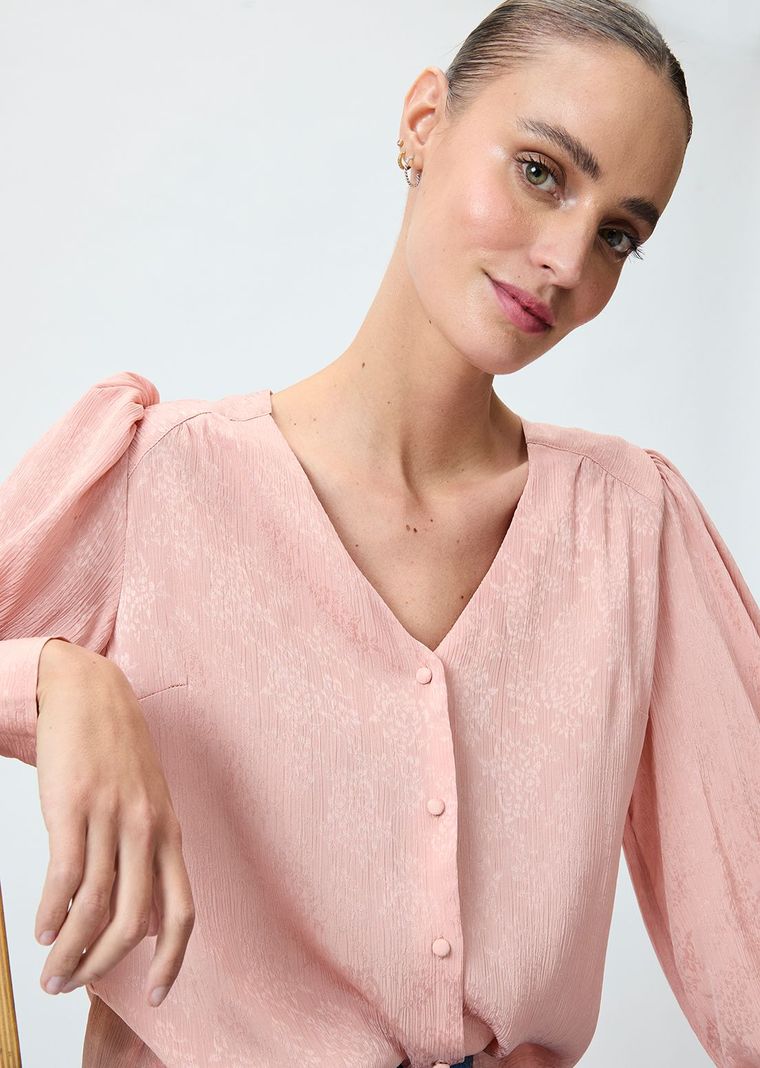 Blusa Lisa Rosado iO 14020125055123-1