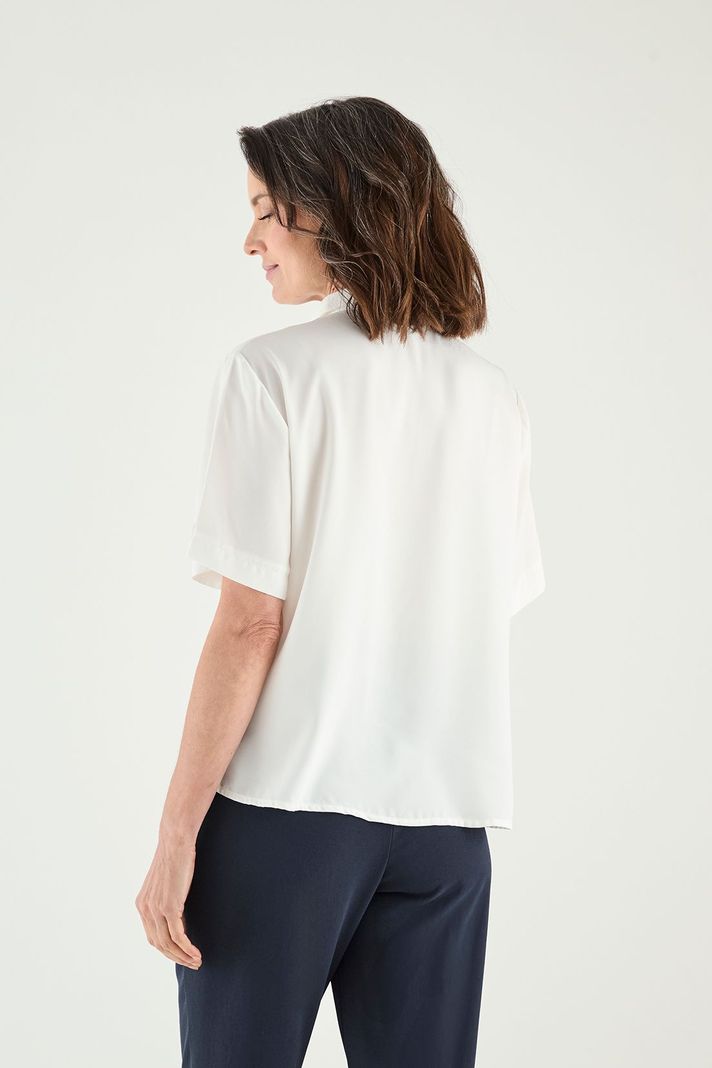 Blusa Camisera Manga Corta Crudo Ma Griffe 14002125051105-3