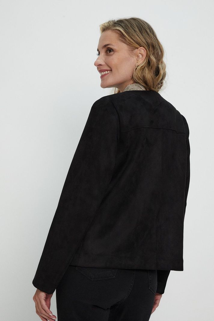 Casaca Lisa Negro Ma Griffe 17502224051102-4